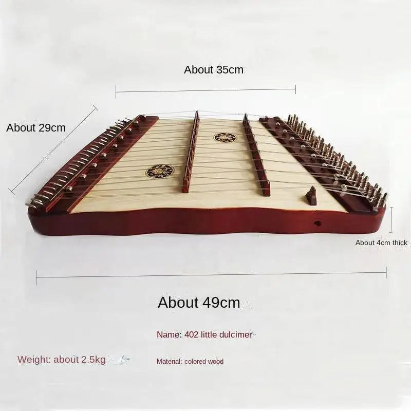 Percussion Hammered Dulcimer Children Adult Beginner Practice Acer Mono Small Dulcimer Musical Instrument