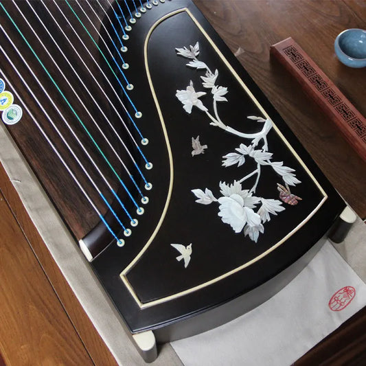 MMOOKA Phoebe Guzheng Solid Wood Beginner Professional Grade Test Playing Grade Guzheng