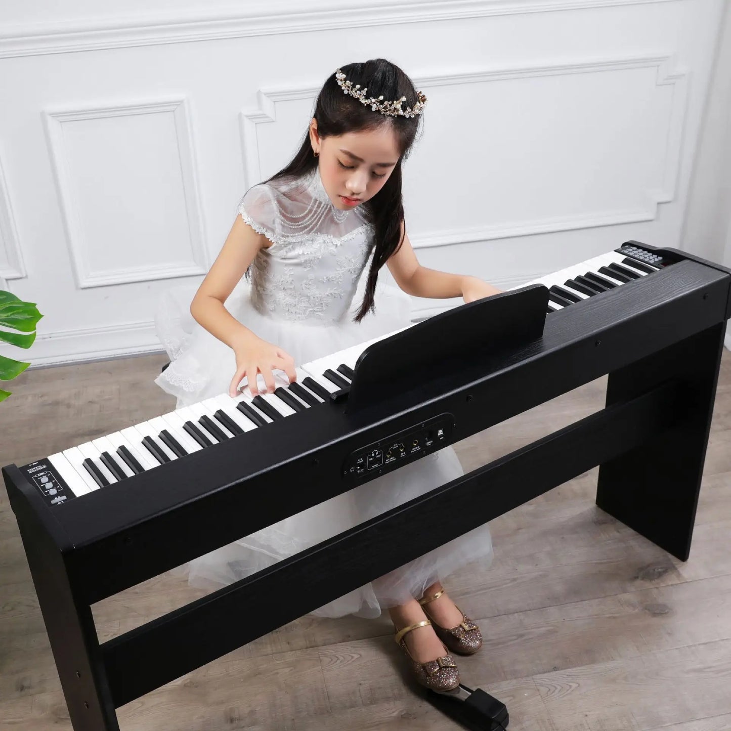 Piano 88 Key Strength Keyboard Electric Steel Intelligent Electronic Organ