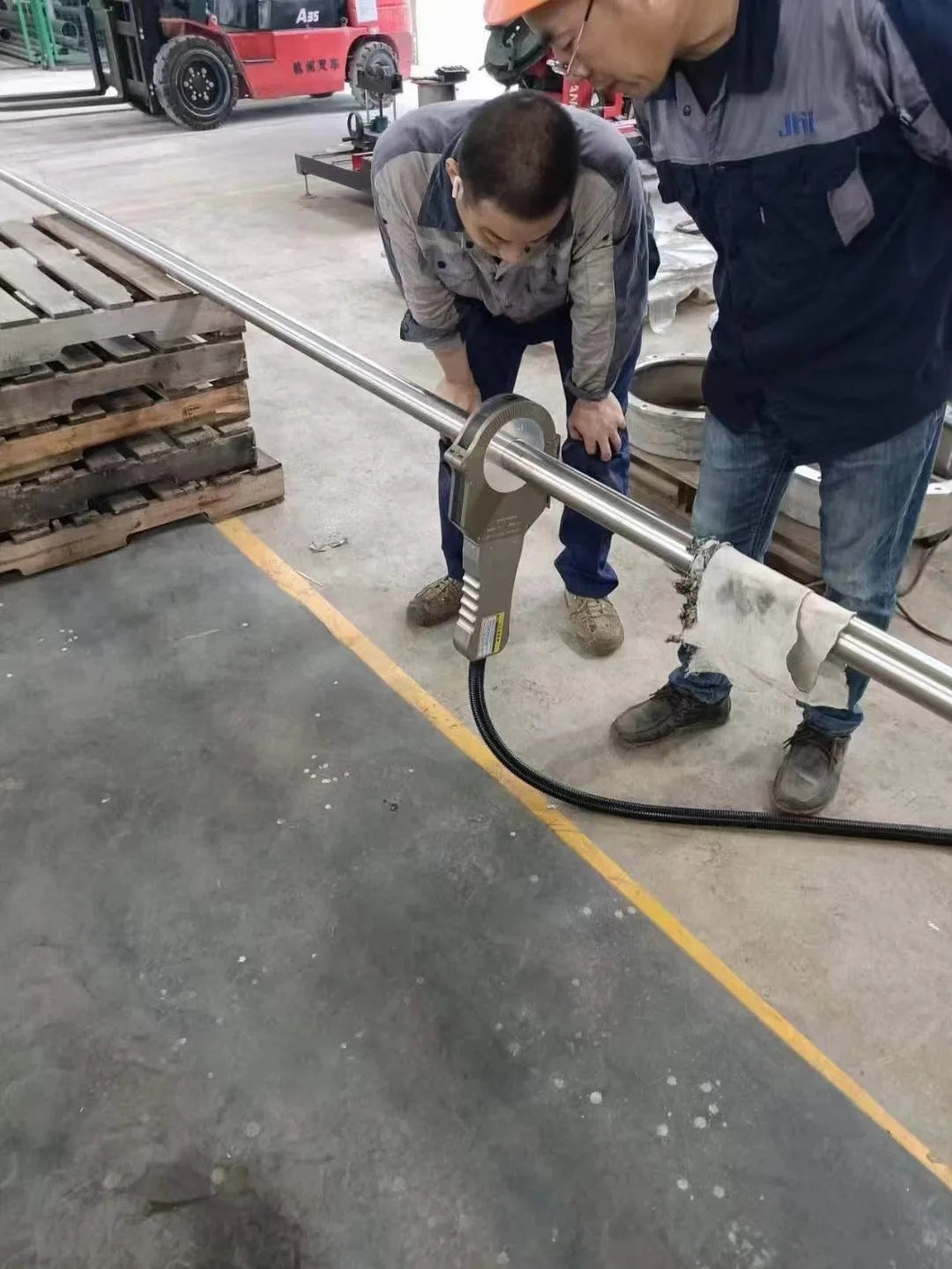 Pipe Welding Equipment, All Position Welding Machine Pipes, Intelligent Stainless Steel Pipe Flange, Variable Diameter, U
