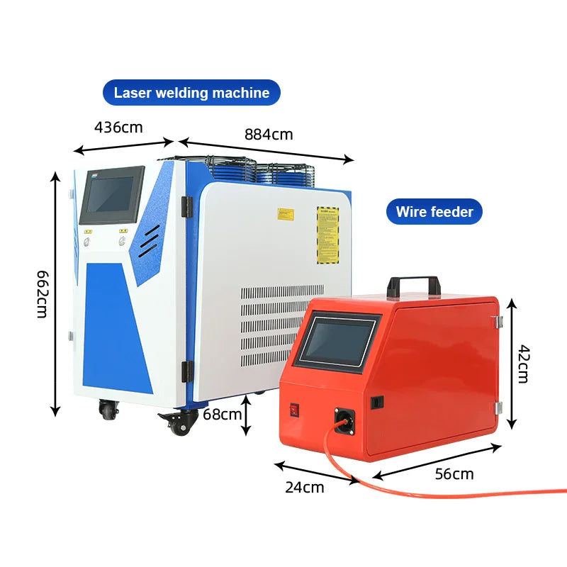 Portable 220v MAX Raycus Handheld Laser Welding Machine For Metal And Steel 1000W 1500W 2000W 3000W Rust Cleaning Equipment