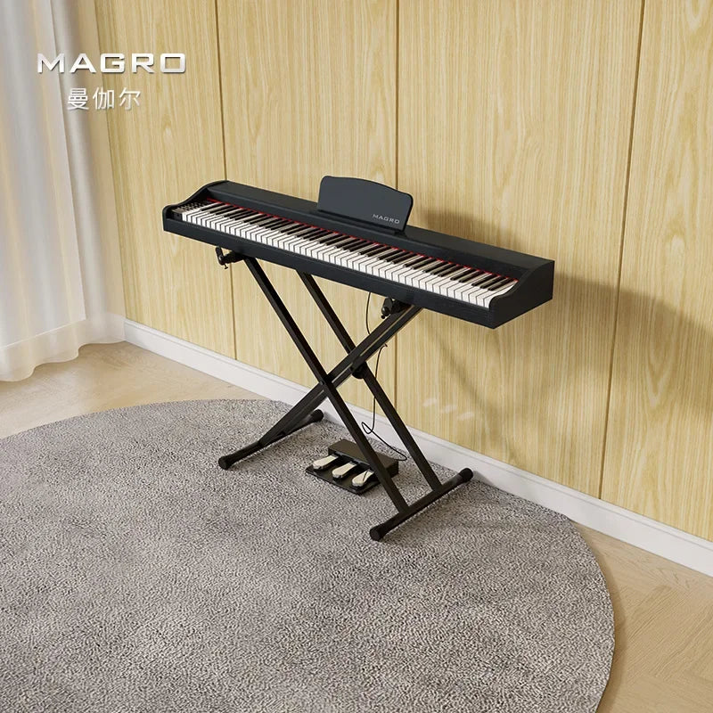 Portable Electronic Organ Piano 88 Keys Weighted Pedal Sustain Musical Keyboard Professional Teclado Piano Musical Instruments