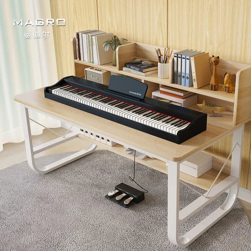 Portable Electronic Organ Piano 88 Keys Weighted Pedal Sustain Musical Keyboard Professional Teclado Piano Musical Instruments