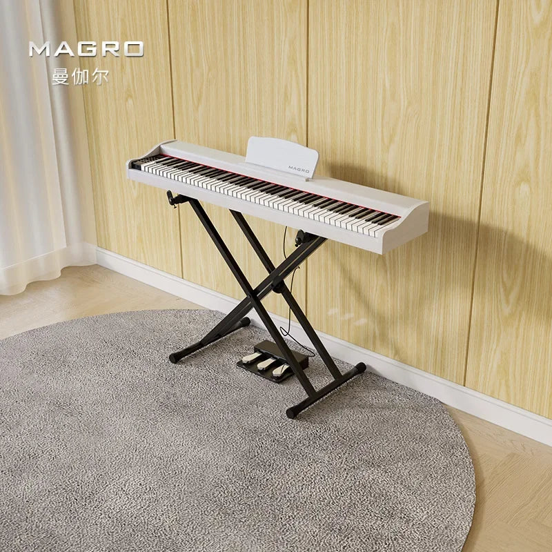 Portable Electronic Organ Piano 88 Keys Weighted Pedal Sustain Musical Keyboard Professional Teclado Piano Musical Instruments