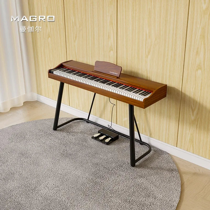 Portable Electronic Organ Piano 88 Keys Weighted Pedal Sustain Musical Keyboard Professional Teclado Piano Musical Instruments
