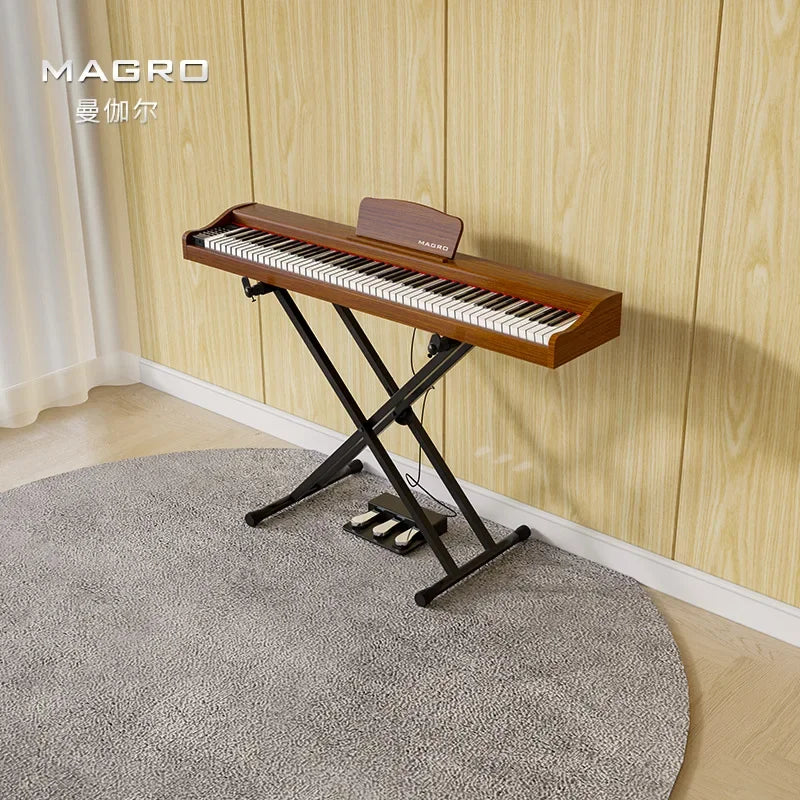 Portable Electronic Organ Piano 88 Keys Weighted Pedal Sustain Musical Keyboard Professional Teclado Piano Musical Instruments