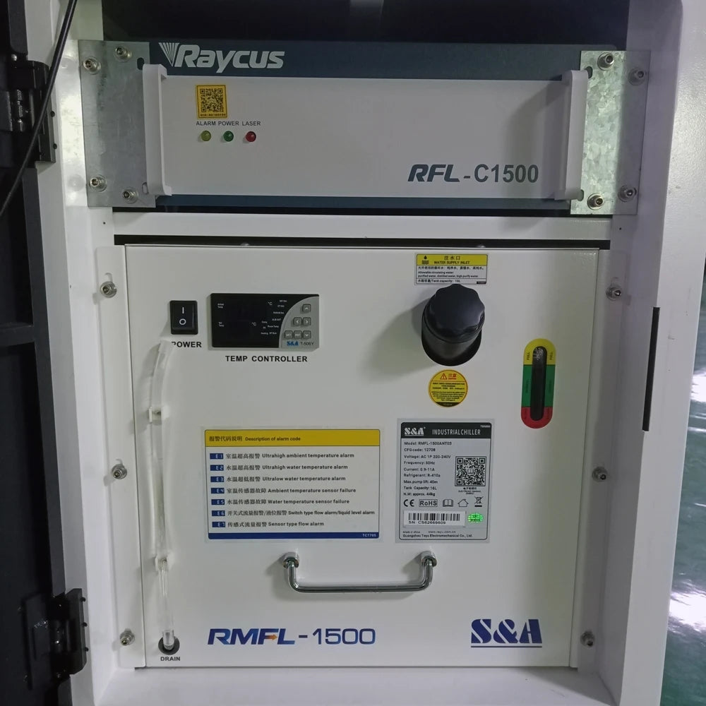 Portable Handheld Water-cooled Laser Welding Machine 1500W 2000W 3000W For Metals And Steel Laser Cleaning Of Rust Equipment