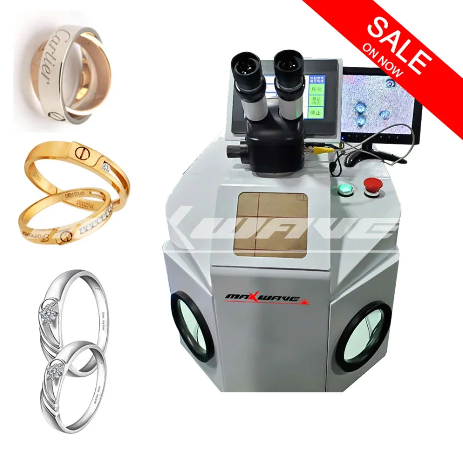 Portable Jewelry Silver Gold Laser Welders Stainless Steel Yag Spot Welding Equipment For dental restoration