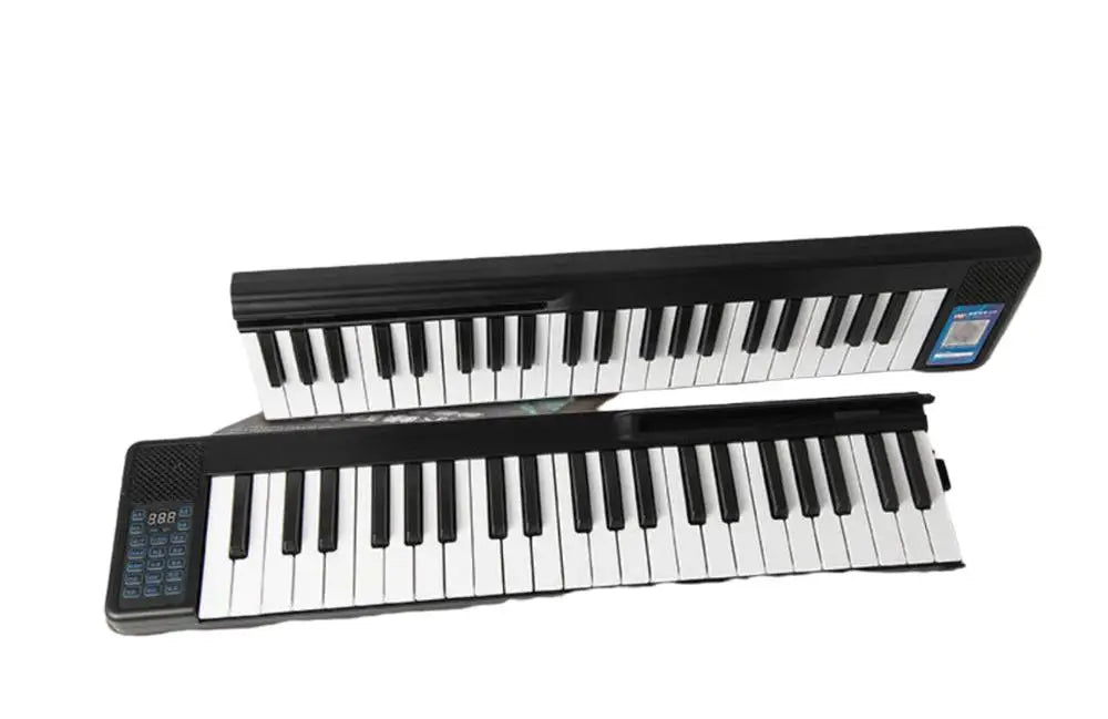 Portable hand-rolled 88-key stitching electric piano midi keyboard folding professional multi-function electronic organ for begi