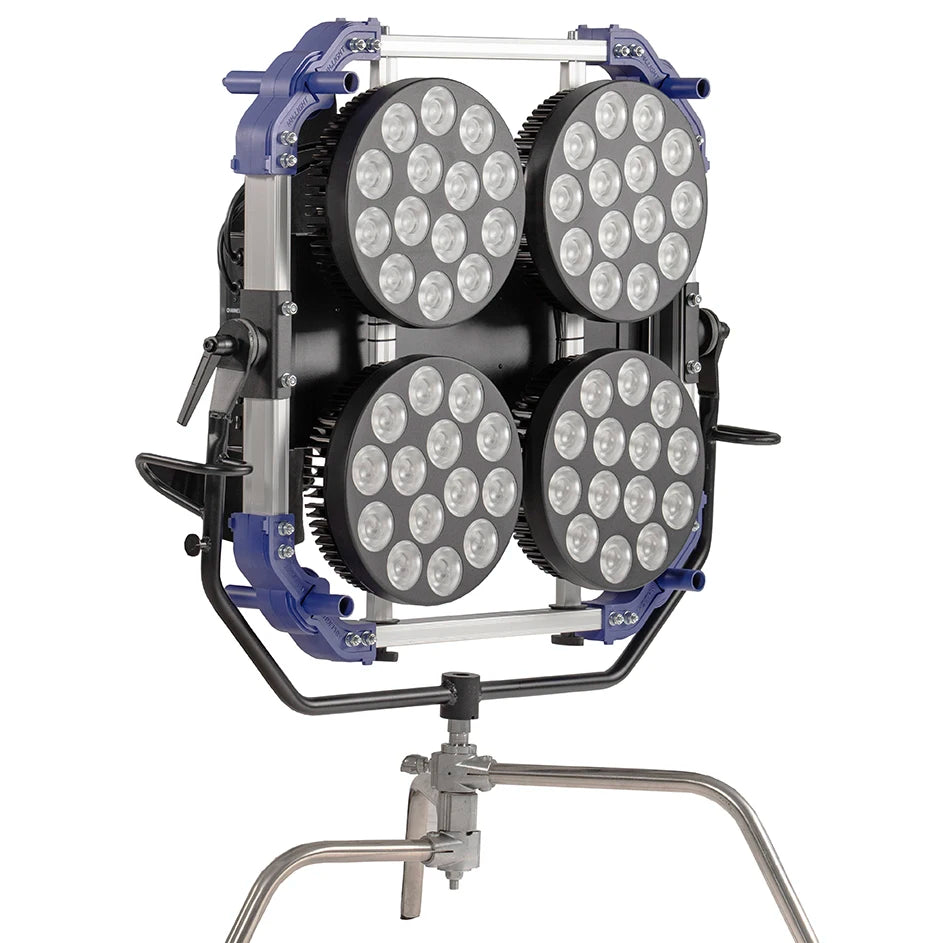 Professional 600W LED RGBCW Full Color Space Light DMX512 Dimming Lamp For Film Photography Studio Video Broadcasting Equipment