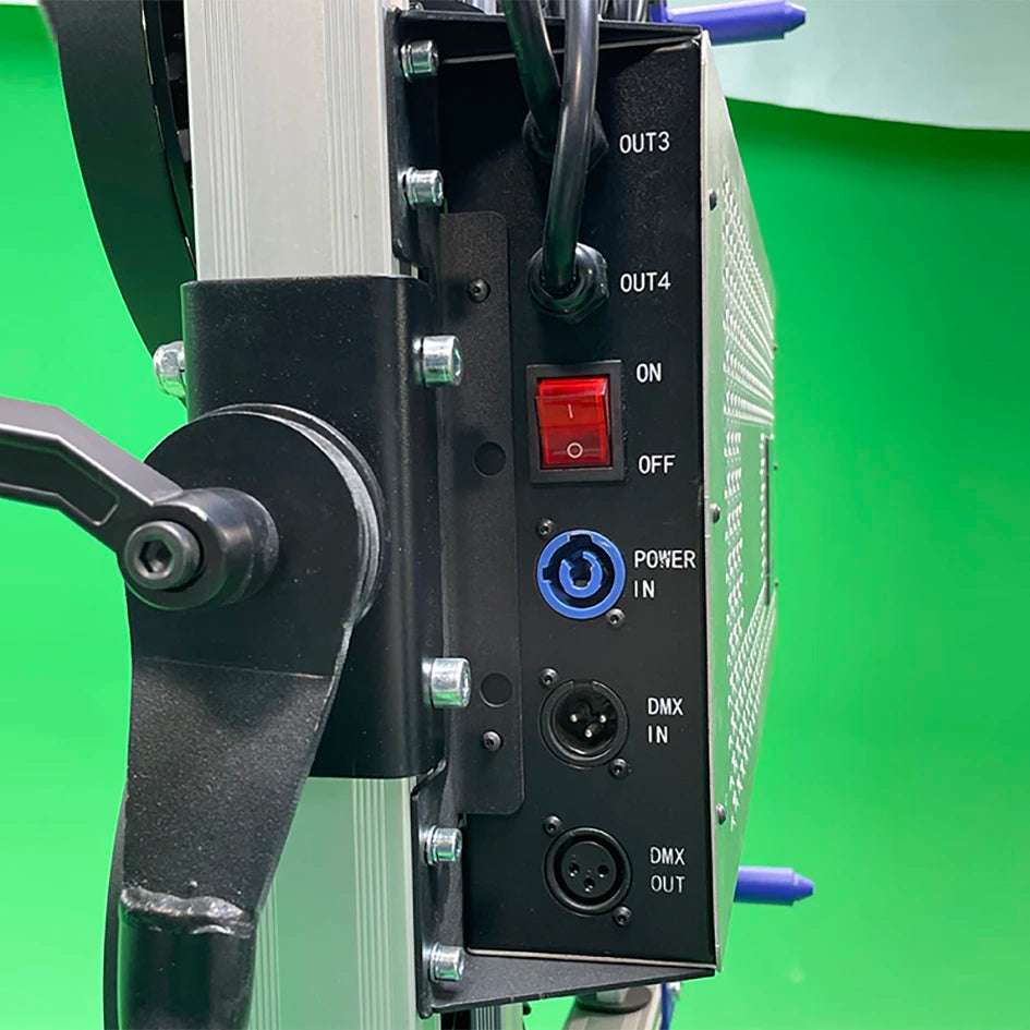 Professional 600W LED RGBCW Full Color Space Light DMX512 Dimming Lamp For Film Photography Studio Video Broadcasting Equipment