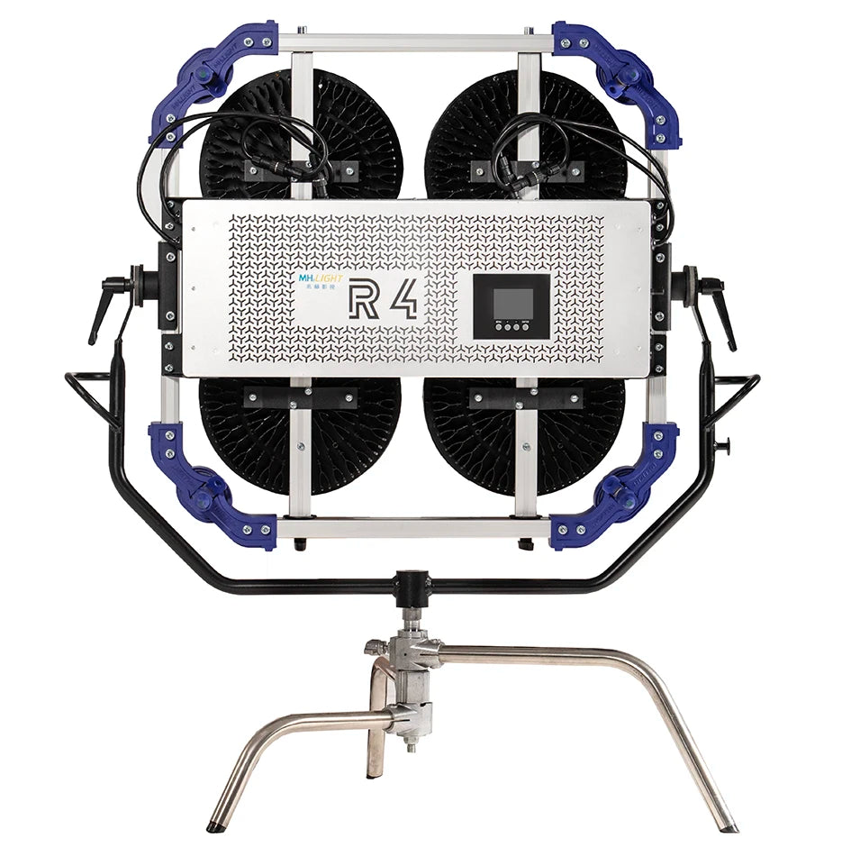 Professional 600W LED RGBCW Full Color Space Light DMX512 Dimming Lamp For Film Photography Studio Video Broadcasting Equipment