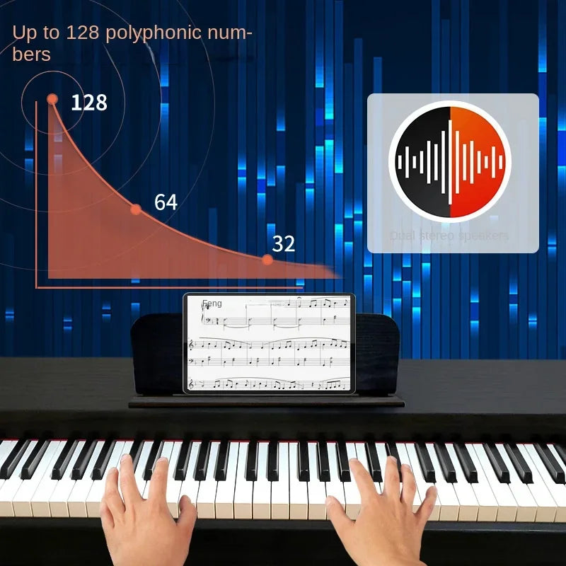 Professional Childrens Electronic Piano Digital Electric Battery Instruments Musical Keyboard Teclado Piano Electronic Organ