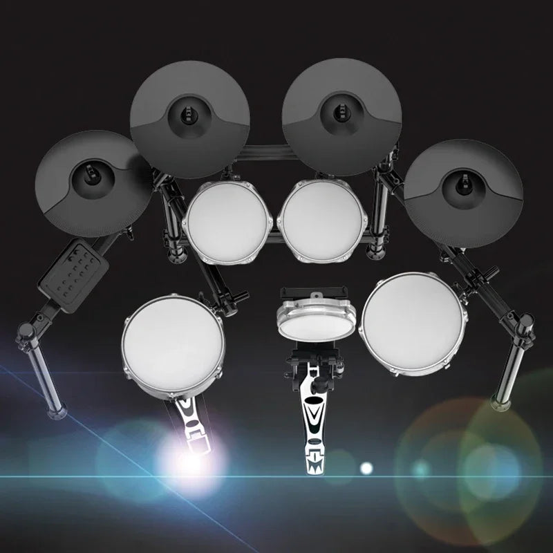 Professional Digital Electronic Drum Set for Adults Battery Electronic Drums Musical Instrument Bateria Musical Music Equipment