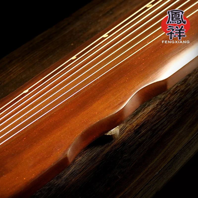 MMOOKA Professional Grade Chinese Guqin Fuxi Style Zhongni Guqin  Examination Performance Beginner Old fir material 7 strings Guzheng