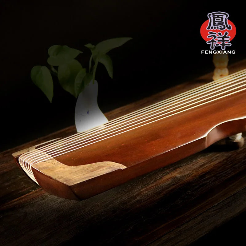 MMOOKA Professional Grade Chinese Guqin Fuxi Style Zhongni Guqin  Examination Performance Beginner Old fir material 7 strings Guzheng
