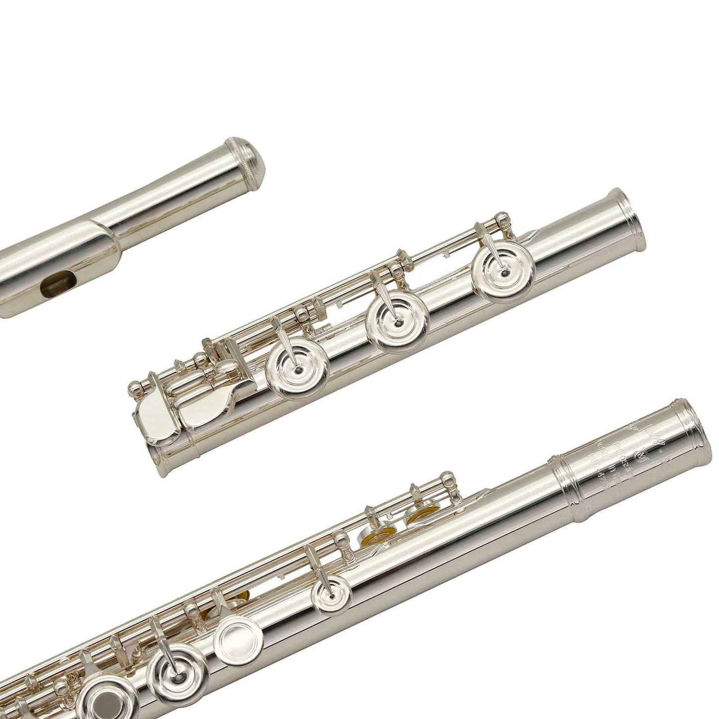 MMOOKA Professional Handmade Silver Plated Flute Woodwind Instrument For Advanced Player OEM