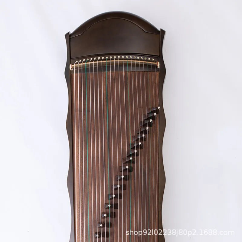 Professional Performance Grade Nanmu Guzheng Test Instrument Sandalwood Guzheng