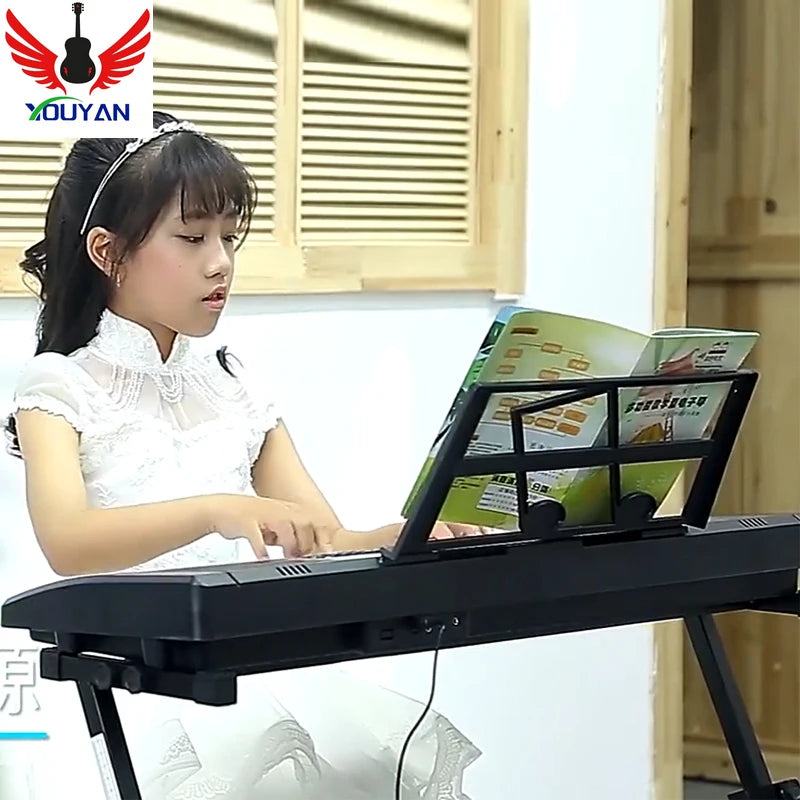 Professional Piano Keyboard 61Keys Musical Instruments Electronic Midi Controller Children's Digital Synthesizer Organizers