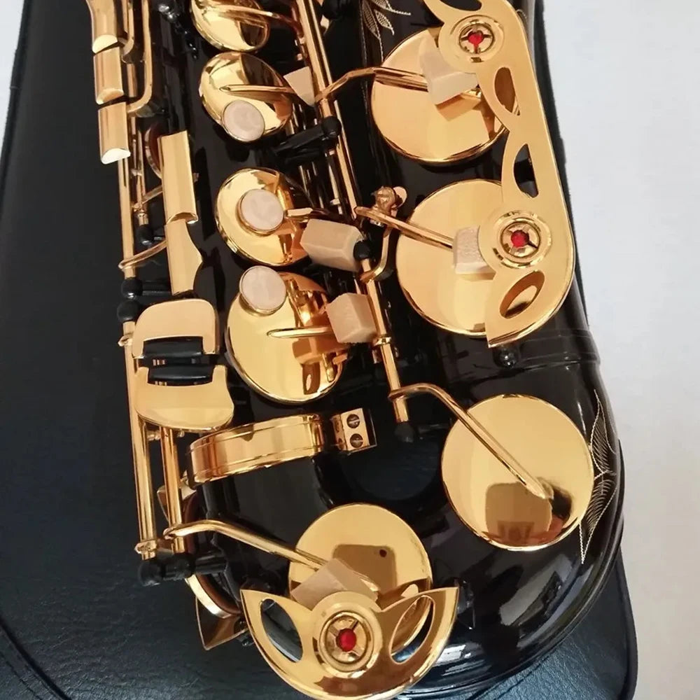 Professional alto saxophone E-flat black gold key 82Z classic model saxophone jazz instrument
