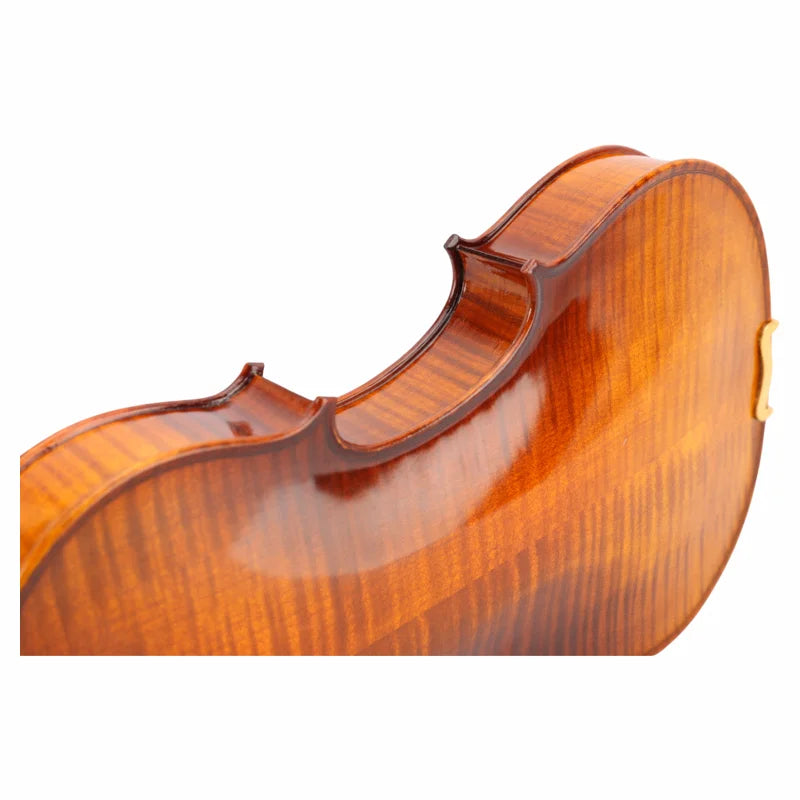 Pure handmade high violin instrument advanced spruce maple violin 4/4 -1/8( V106 )