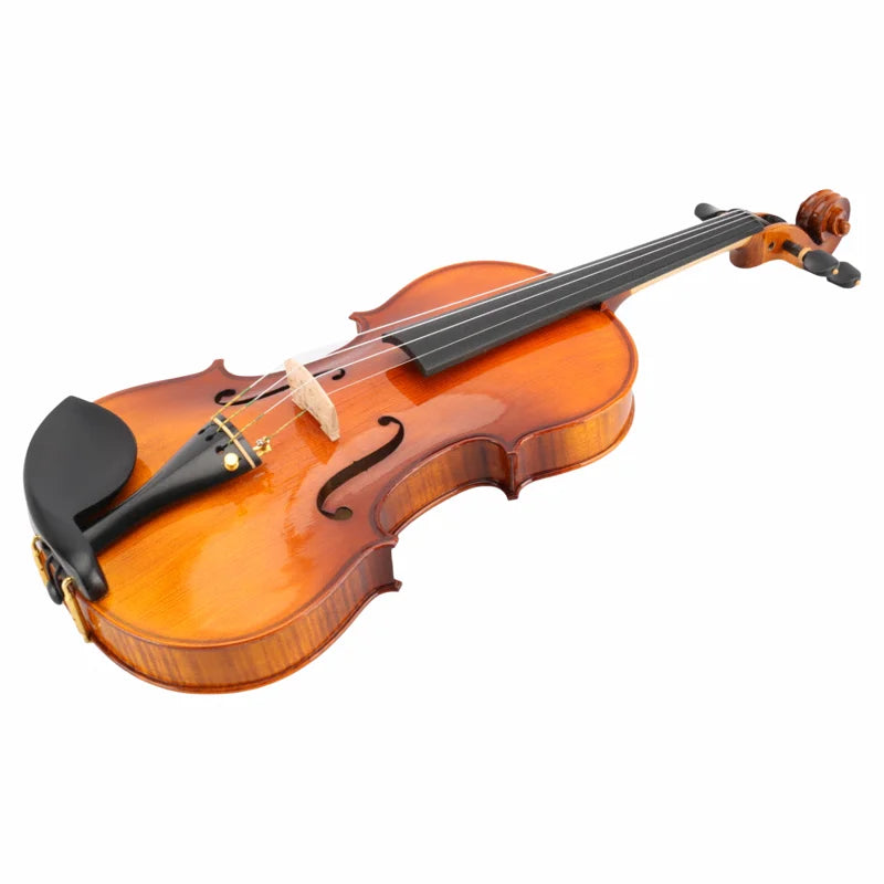 Pure handmade high violin instrument advanced spruce maple violin 4/4 -1/8( V106 )