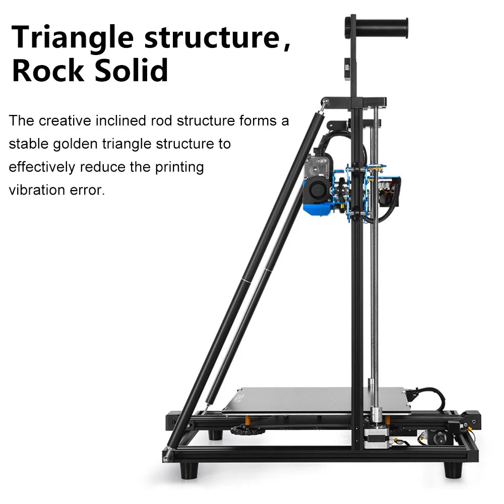 Quasi-Industrial Grade FDM 3D Printer High Quality 300*300*400mm Large Printing Size Resume Printing High Precision 3d Printer