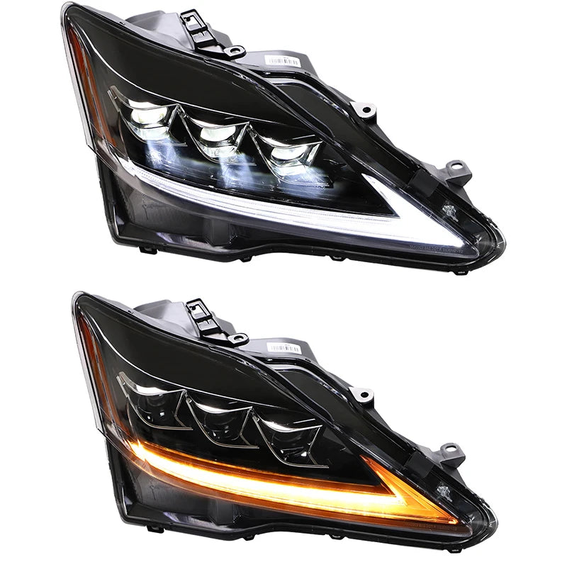 RTS LED Headlight Assembly für LEXUS 2006-2013 IS250 IS350/2008-2014 IS F/2010-2015 SEDAN C CF Free verschiffen zu USA & Europe