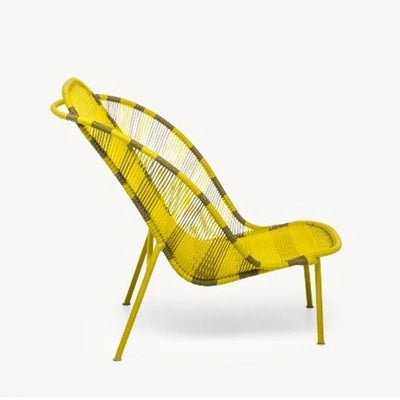 Rattan sofa balcony small tables and chairs lazy recliner art tea table garden outdoor courtyard