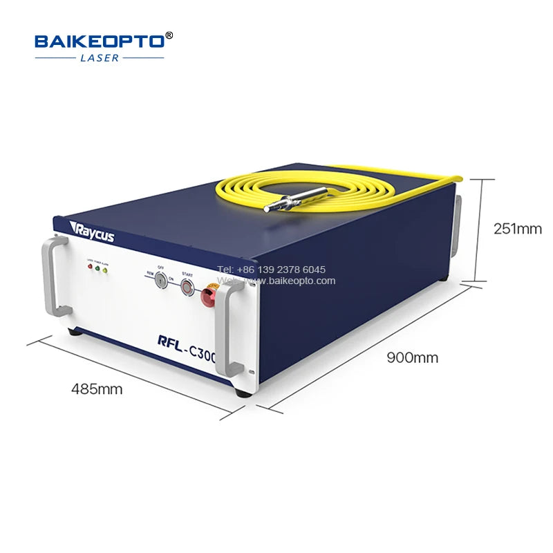 Raycus 4000W Single Module CW Fiber Laser Source for High Power Welding Equipment
