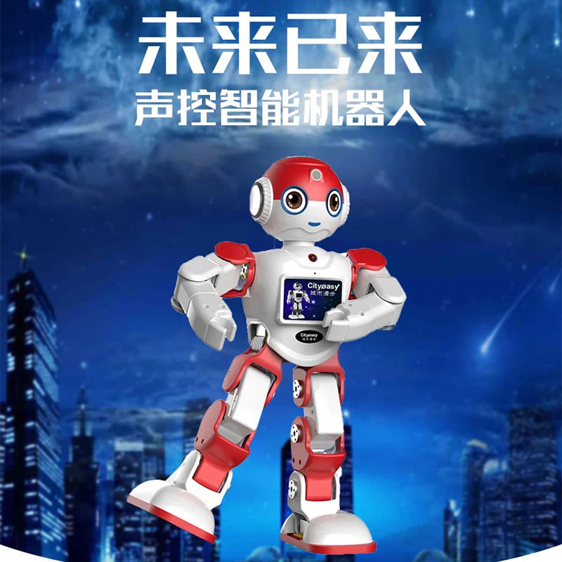 Ready to ship 2021 Intelligent programmable educational toy robots Supported App Dancing speaking Kongfu called bobby