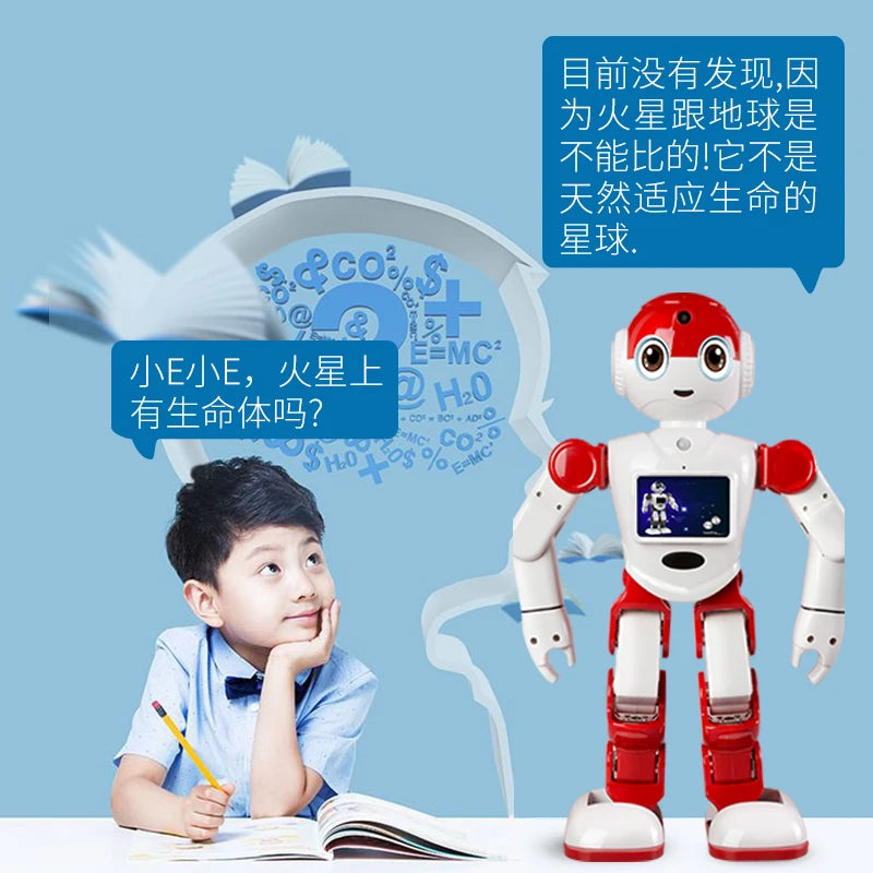 Ready to ship 2021 Intelligent programmable educational toy robots Supported App Dancing speaking Kongfu called bobby