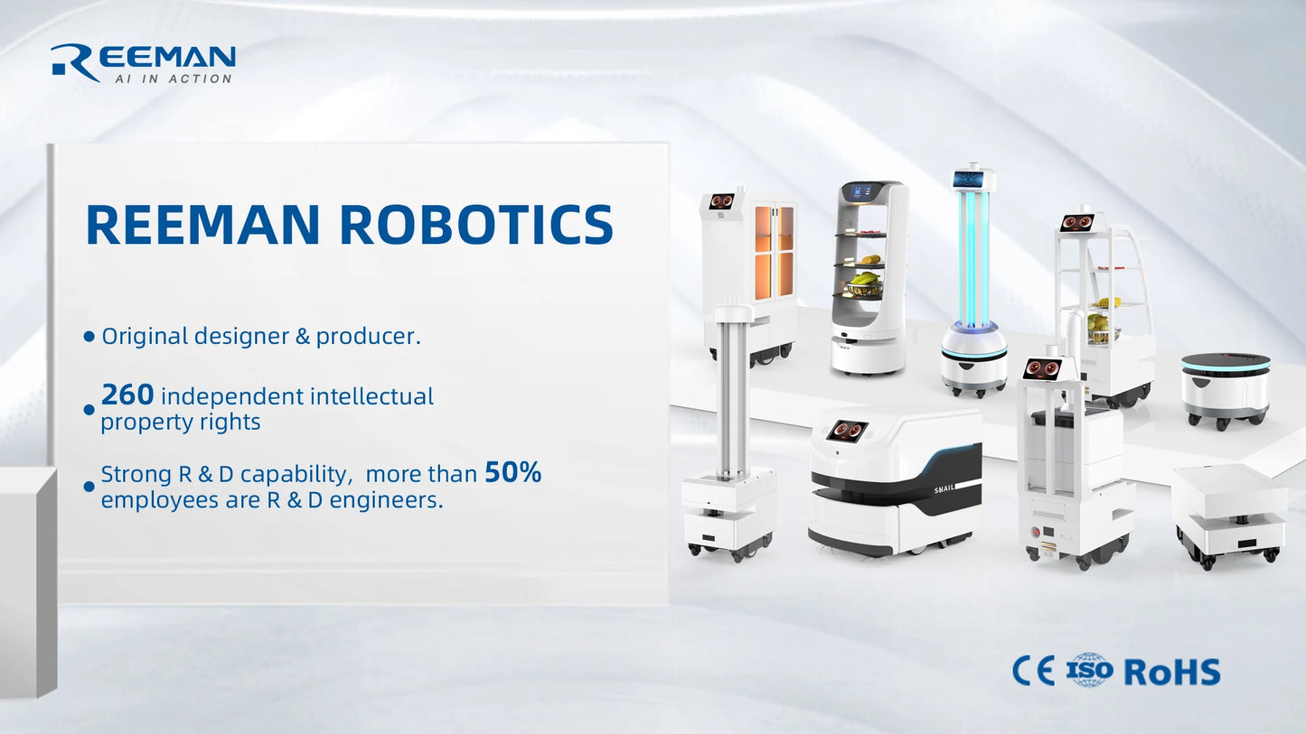 Reeman Sweep robot vacuum cleaner vacuum 4 in 1 sweeper robot shopping mall cleaner intelligent clean equipment
