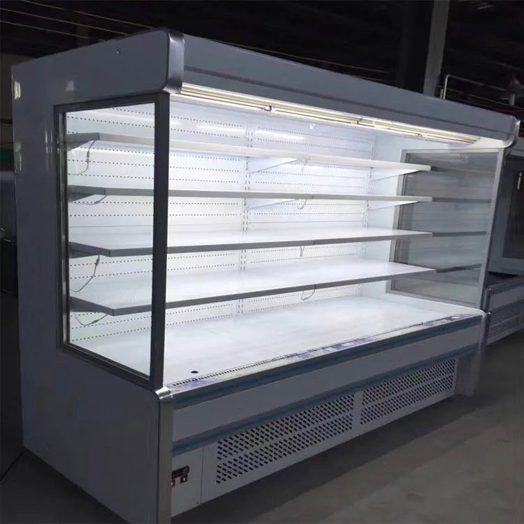 Refrigeration Tools And Equipment Used Meat Vegetable Chiller Refrigeration Equipment Open Display Refrigerator Chiller