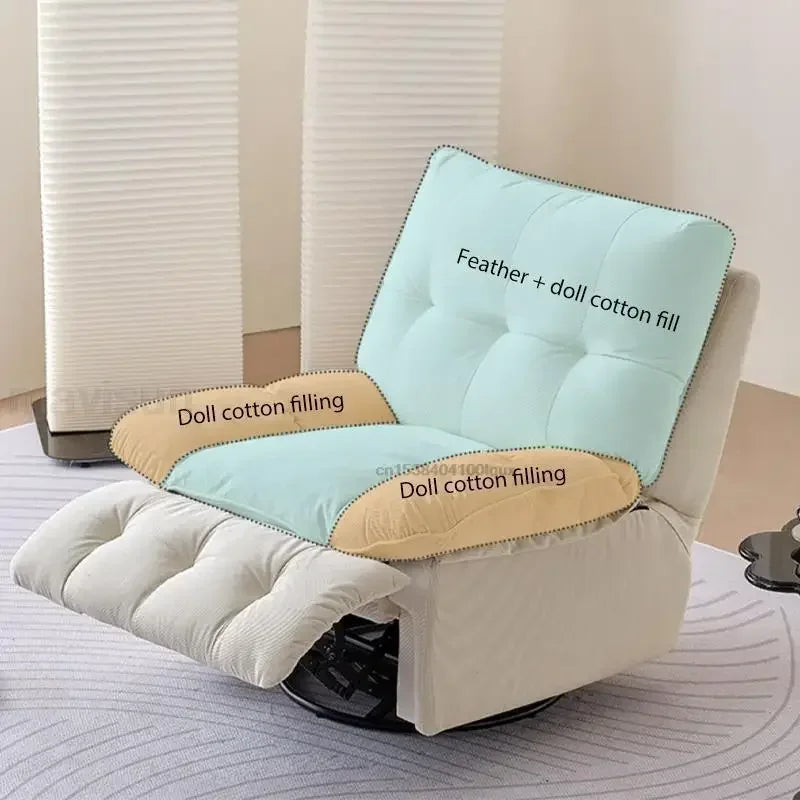 Relaxing Massage Chairs For Living Room Single Sofa Comfortable Multifunctional Electric Rocking-Rotating Smart Modern Chairs
