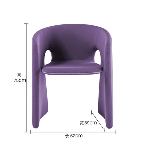 Restaurant Chairs, Dining Chairs, Light Luxury, Simple Modern Internet Red Backrests, Negotiations on Rocheburg Dining Chairs