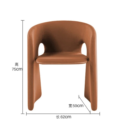 Restaurant Chairs, Dining Chairs, Light Luxury, Simple Modern Internet Red Backrests, Negotiations on Rocheburg Dining Chairs