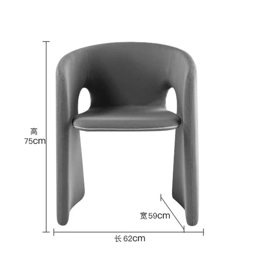 Restaurant Chairs, Dining Chairs, Light Luxury, Simple Modern Internet Red Backrests, Negotiations on Rocheburg Dining Chairs