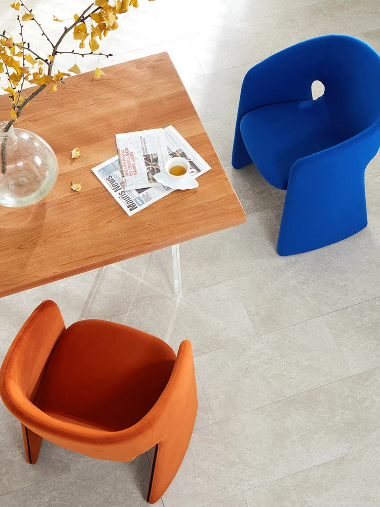 Restaurant Chairs, Dining Chairs, Light Luxury, Simple Modern Internet Red Backrests, Negotiations on Rocheburg Dining Chairs