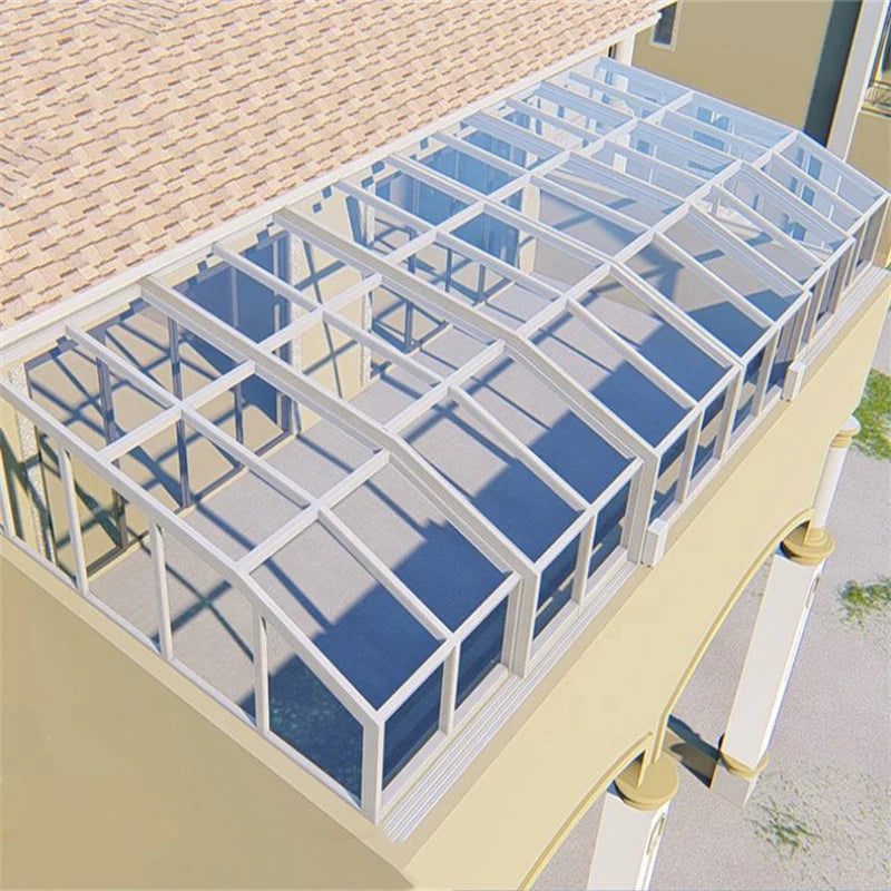 Retractable Roof Above Ground Patio Enclosures Outdoor Swimming Pool Covers Telescopic Customized Sunroom