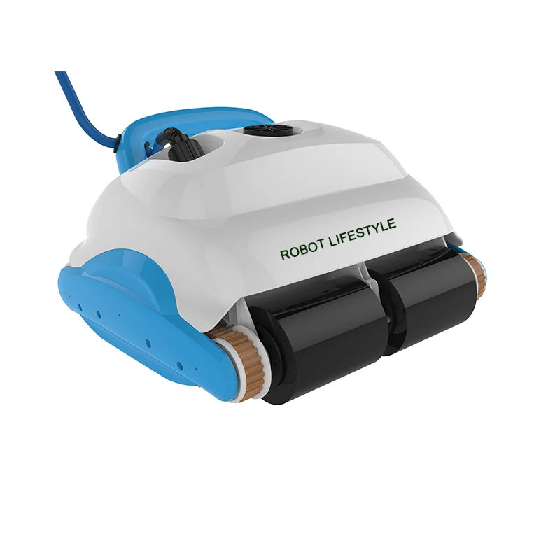 Robot Swimming Pool Cleaner Intelligent Robotic Vacuum Cleaner 15m or 30m Floating Cable Smart Clean Wall Floor Stair Tiles PVC