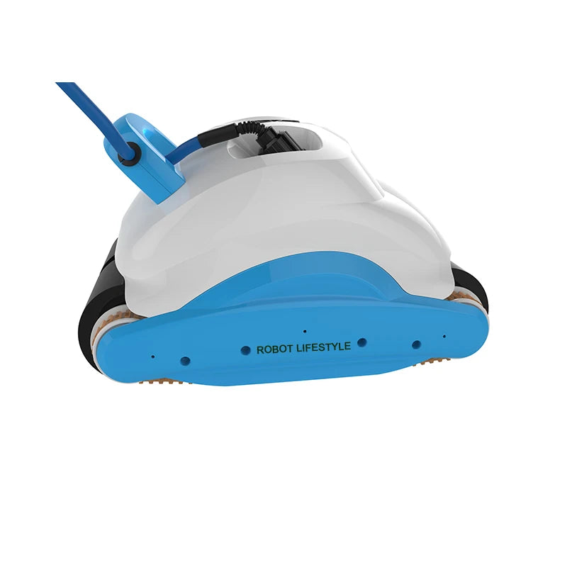Robot Swimming Pool Cleaner Intelligent Robotic Vacuum Cleaner 15m or 30m Floating Cable Smart Clean Wall Floor Stair Tiles PVC