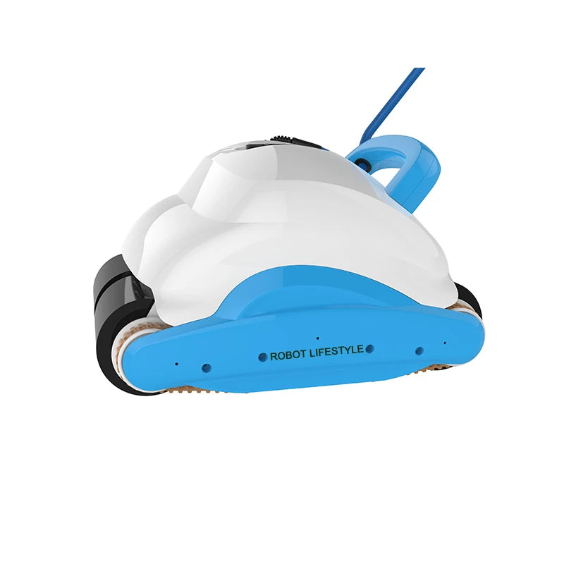 Robot Swimming Pool Cleaner Intelligent Robotic Vacuum Cleaner 15m or 30m Floating Cable Smart Clean Wall Floor Stair Tiles PVC