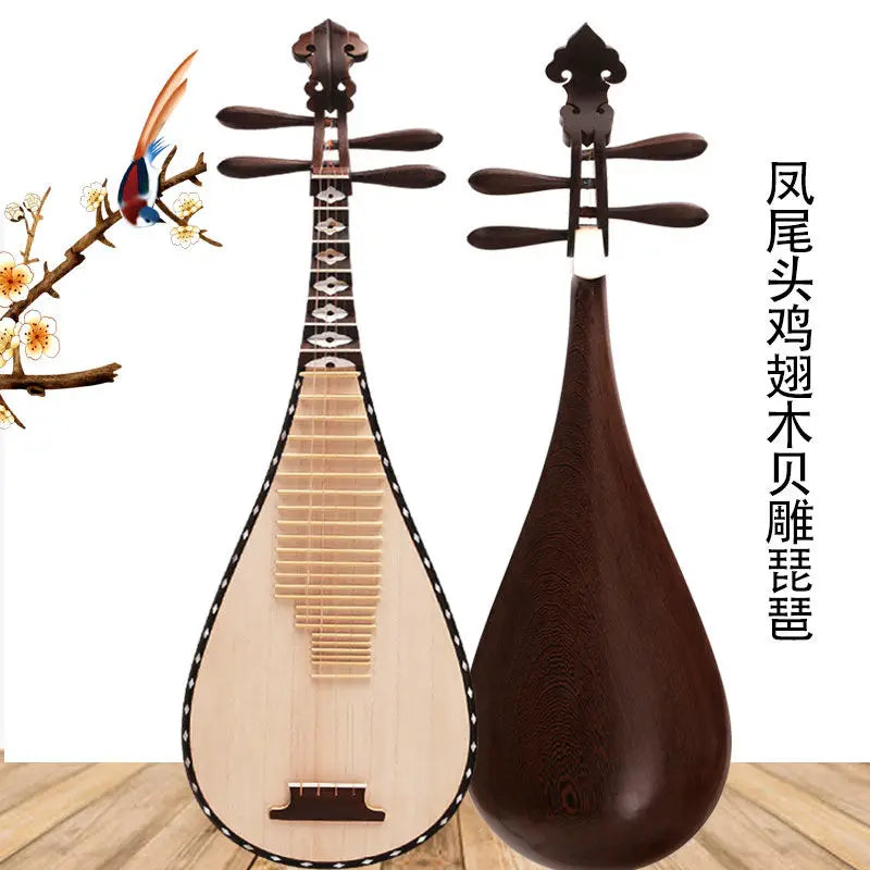Rosewood Lute Children Adults Play Stringed Musical Instruments Professionally Pipa National Instrument Beginners Dulcimer Oud