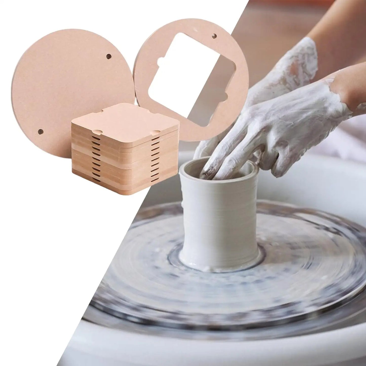 MMOOKA MMOOKA bats System for Potters Wheel Absorbent Pottery Supplies for Potters and Clay ArtistsMMOOKA.COM