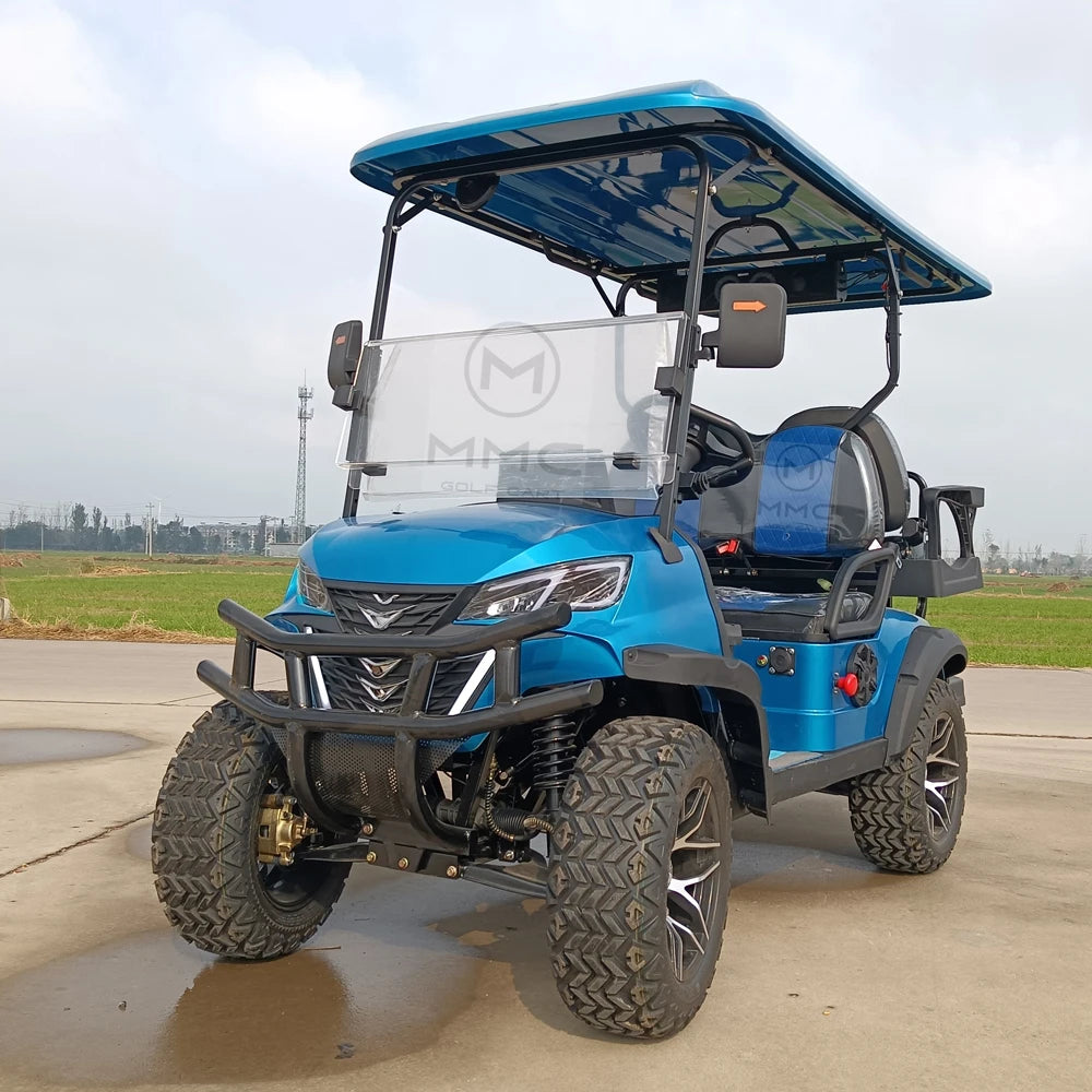ANTNX 2025 Hot Sale 4-Seater Electric Golf Carts 48V 60V 72V 5000W 7500W Golf Buggy Carts 60-80km Range for Golf Course and Resort ANTNX.COM