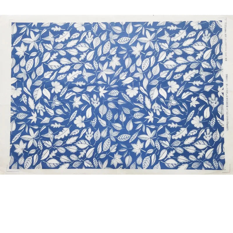 MMOOKA 1PCS New Pottery Ceramics Clay Transfer Paper Glaze Underglaze Flower Paper Jingdezhen Blue and White Porcelain Decal PaperMMOOKA.COM