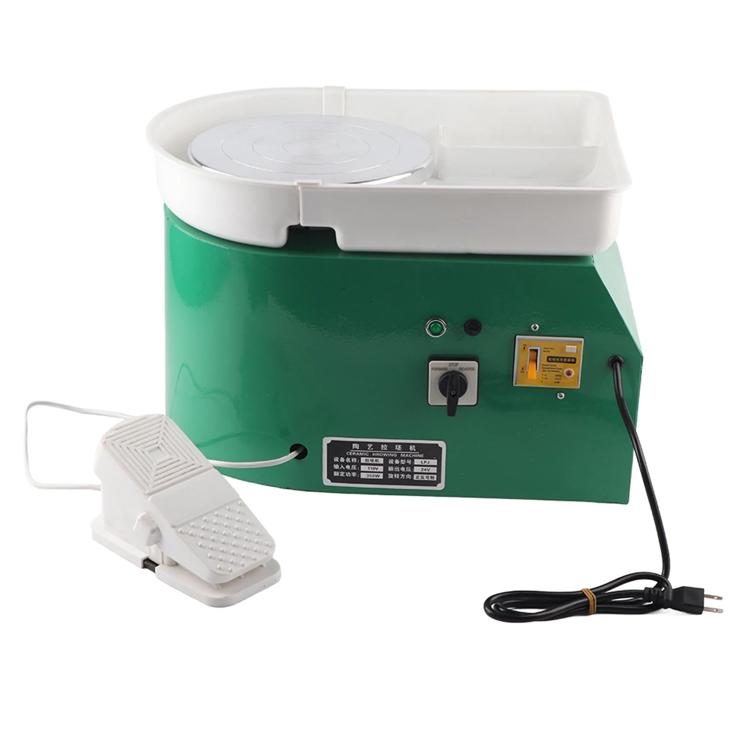 MMOOKA MMOOKA 350W 24cm Brushless Electric Pottery Wheel Machine for Student and Amateur Electric Clay Art Wheel Electric Clay Wheel MachineMMOOKA.COM