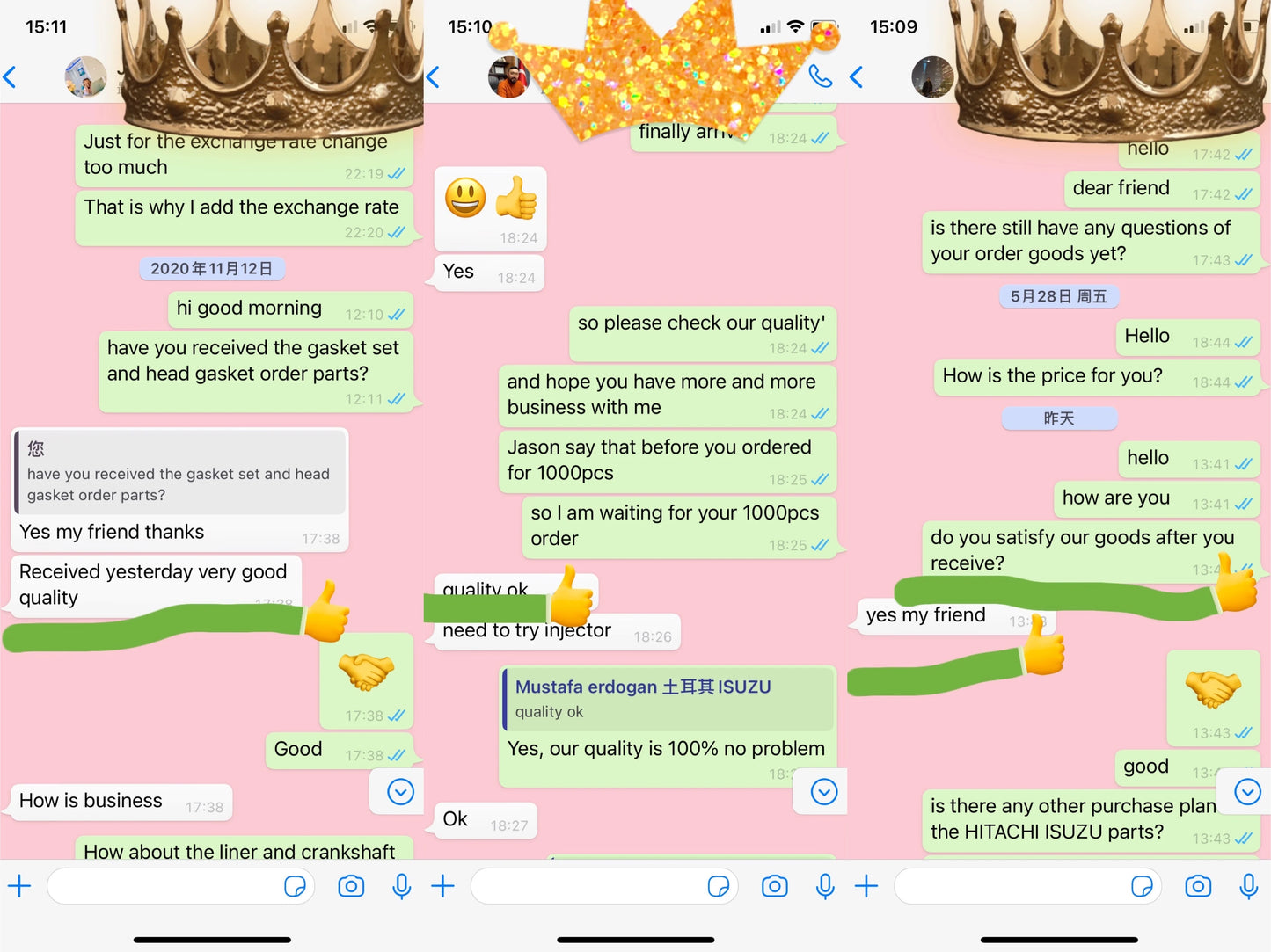 Crankshaft 8-98029-270-0 8980292700 for 4HK1 Engine Excavator Machinery Parts ZX200-3 ZX220W-3 ZX270-3 ZX250L-3