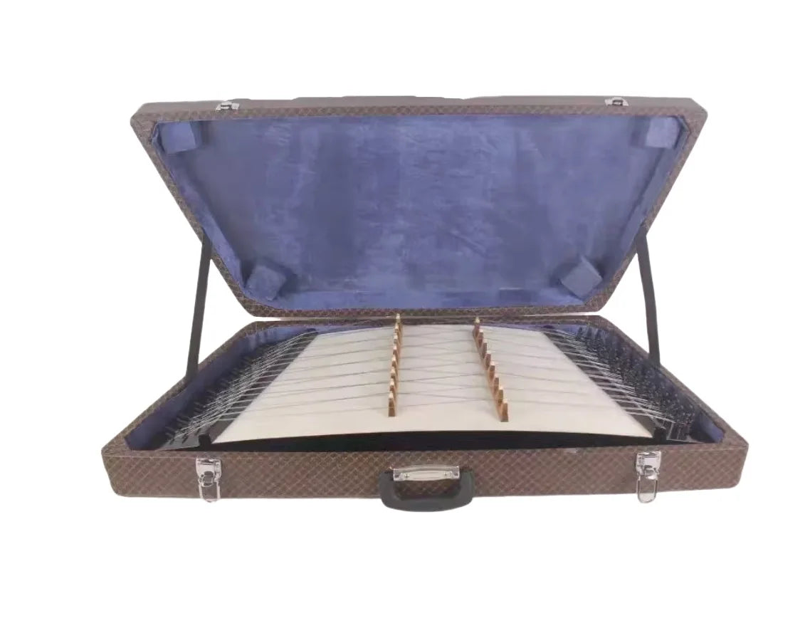 Small Dulcimer Yanqin 8 Tones Chinese String Instrument